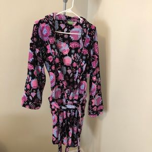 Vera Bradley plush robe
